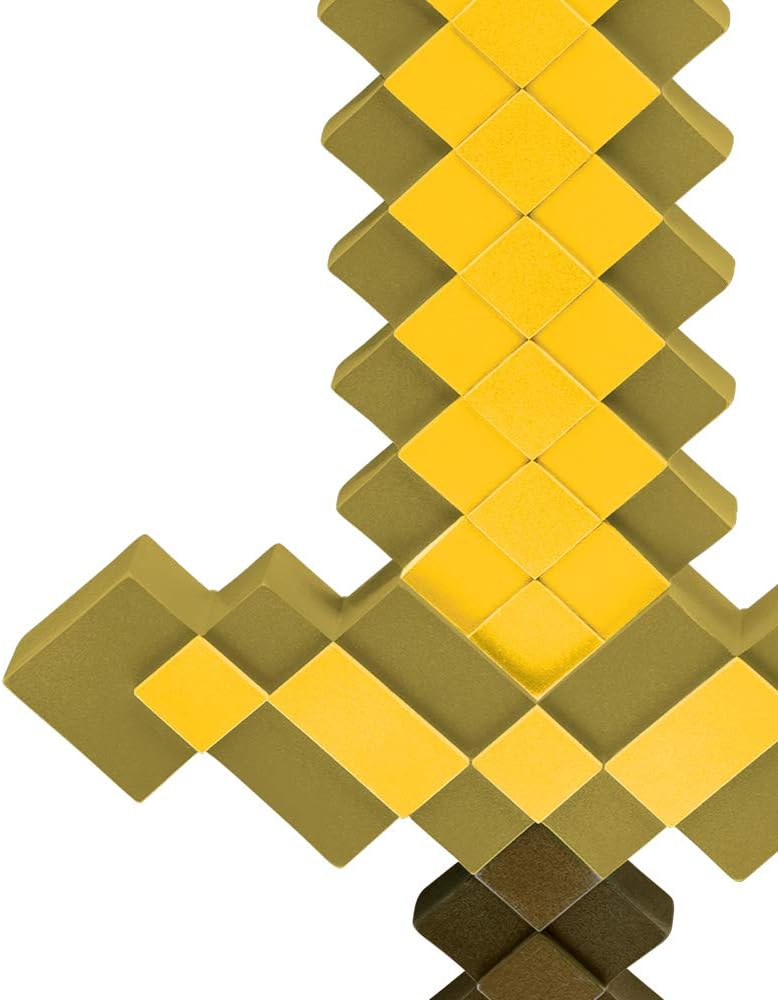 Minecraft Gold Sword – Insert Coin Toys