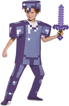 Load image into Gallery viewer, Minecraft Enchanted Purple Diamond Sword