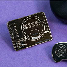 Load image into Gallery viewer, SEGA Mega Drive Console and Controller Enamel Pin Set