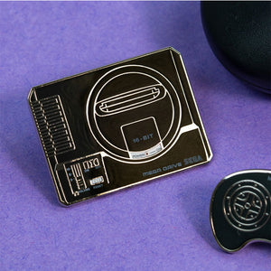SEGA Mega Drive Console and Controller Enamel Pin Set