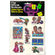 Load image into Gallery viewer, The Official Nintendo Video Game Stick-Ons (Stickers) Nintendo Entertainment System (NES)