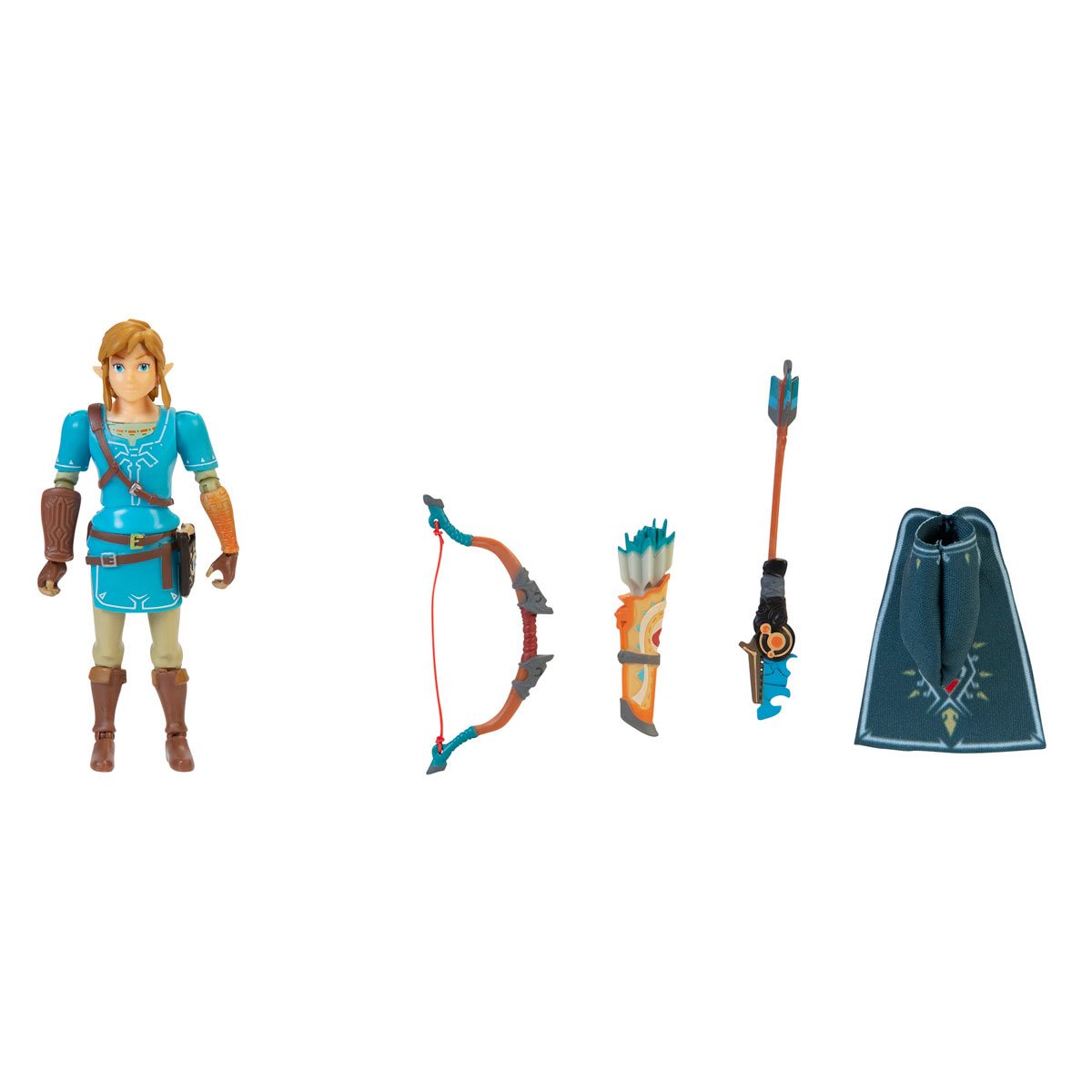The Legend of Zelda Breath of the Wild Link 4 Inch Action Figure – Insert  Coin Toys
