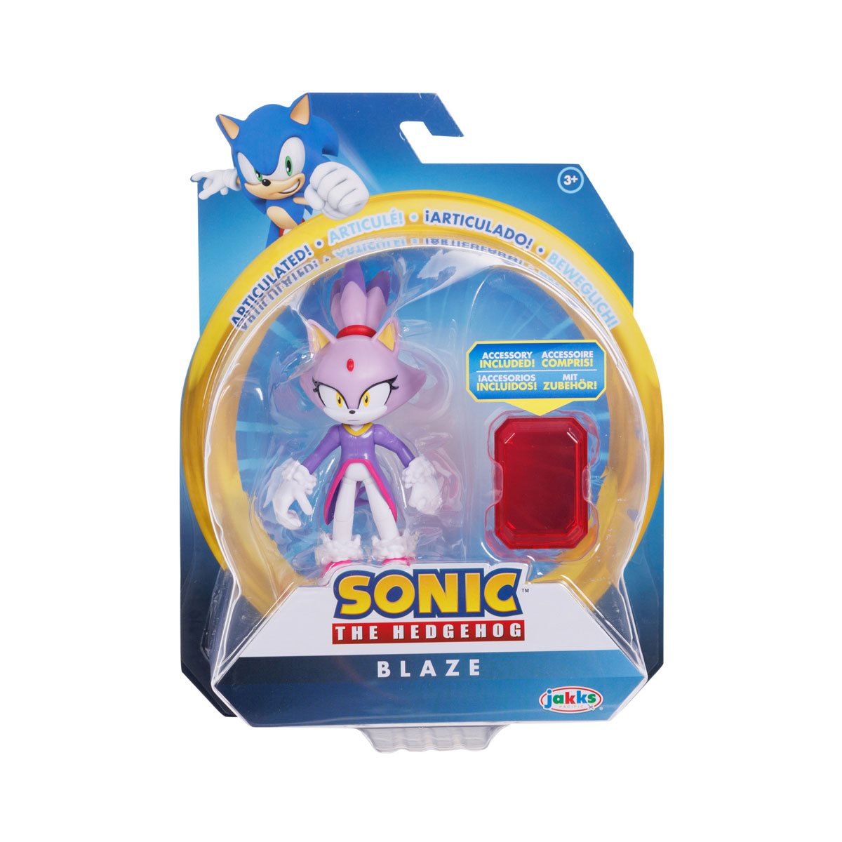 ソニック＆ヨッシー Blaze and Sonic the Hedgehog 4 Inch Wave 14 Action Figure
