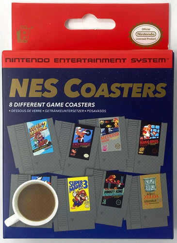 Nintendo Entertainment System Game Pak Coasters