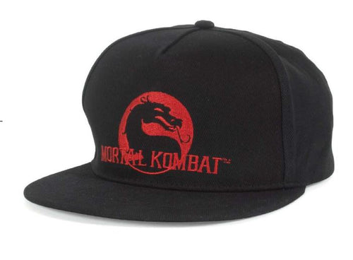 Mortal Kombat Klassic Logo Snapback Hat