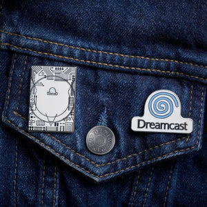 SEGA Dreamcast Logo and Circuit Enamel Pin Kings Set 1.2