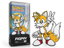 Load image into Gallery viewer, Sonic the Hedgehog Tails FiGPiN Classic 3-Inch Enamel Pin