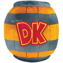 Load image into Gallery viewer, Club Mocchi Mocchi Donkey Kong DK Barrel Mega 15 Inch Plush