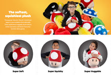 Load image into Gallery viewer, Club Mocchi Mocchi Super Mario Boo Mega 15 Inch Plush