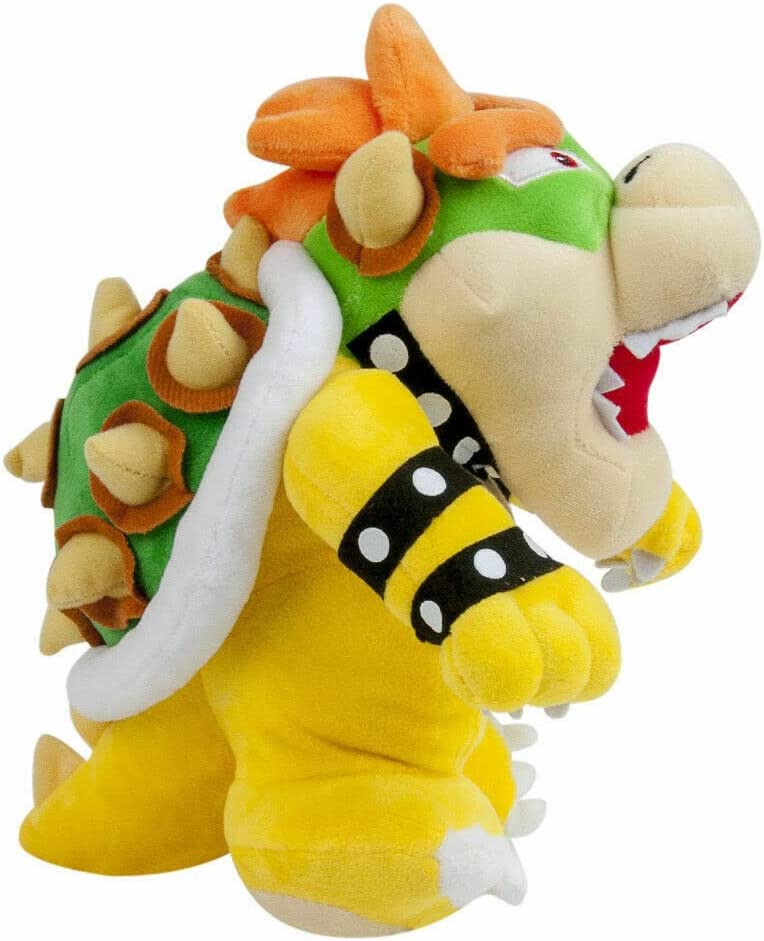 Super Mario - Bowser Medium Plush (15 Inch) – Dragons Trading
