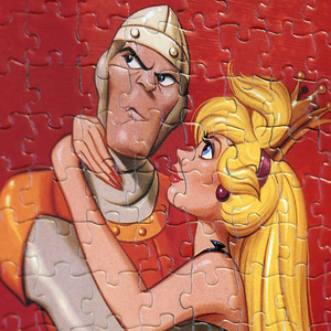 Dragon's Lair Original Promotional Artwork Puzzle