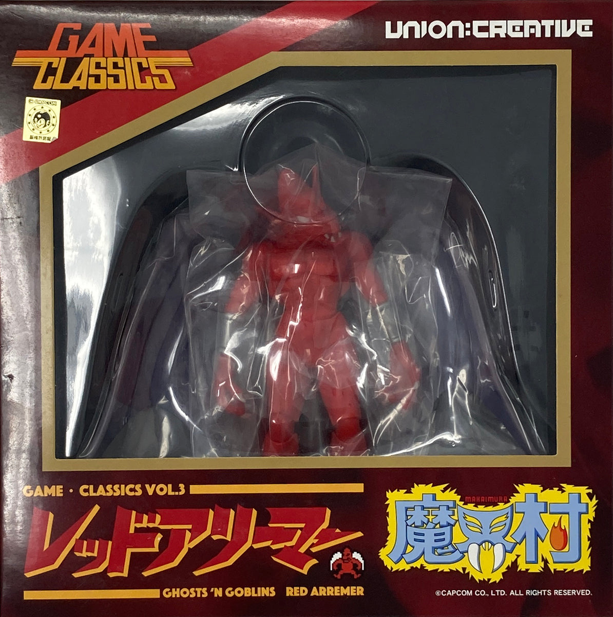 UNION CREATIVE - GAME・CLASSICS vol.3 レッドアリーマー Game Classics Vol. 3 Ghosts'n Goblins Red Arremer Figure