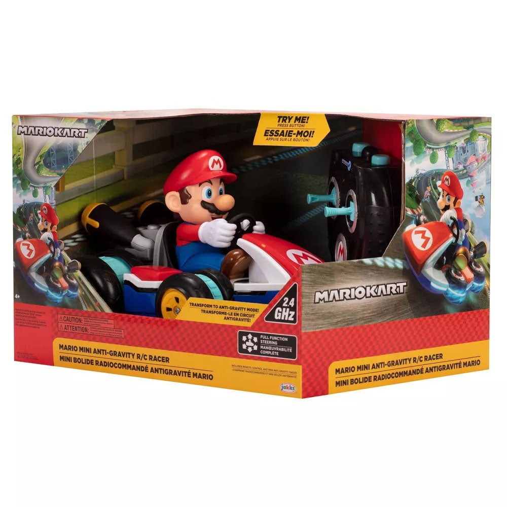 Mario Kart Mini Anti-Gravity R/C Racer – Insert Coin Toys
