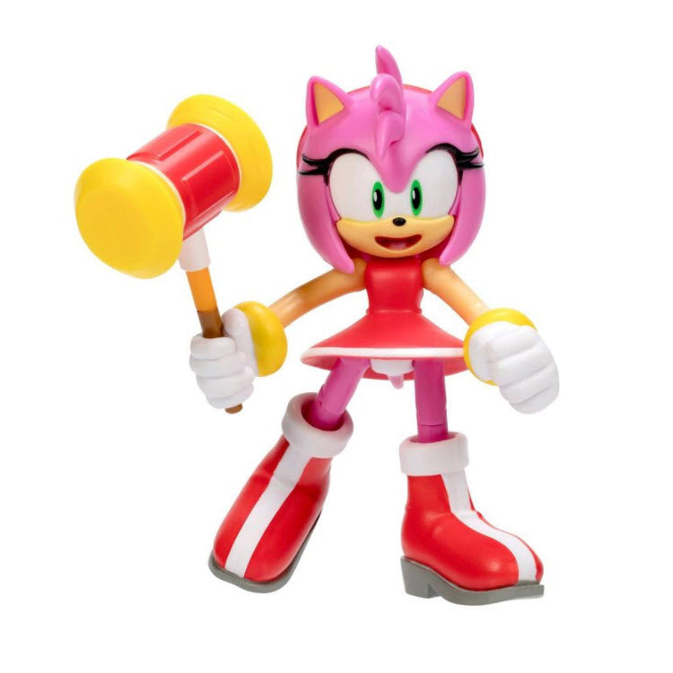 Sonic the Hedgehog Amy Rose 4 Inch Wave 6 Action Figure Insert Coin Toys Sonic the Hedgehog Amy Rose 4 Inch Wave 6 Action Figure Insert Coin Toys
