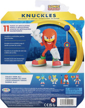 Load image into Gallery viewer, Sonic the Hedgehog Knuckles 4 Inch Wave 6 Action Figure