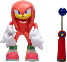 Load image into Gallery viewer, Sonic the Hedgehog Knuckles 4 Inch Wave 6 Action Figure
