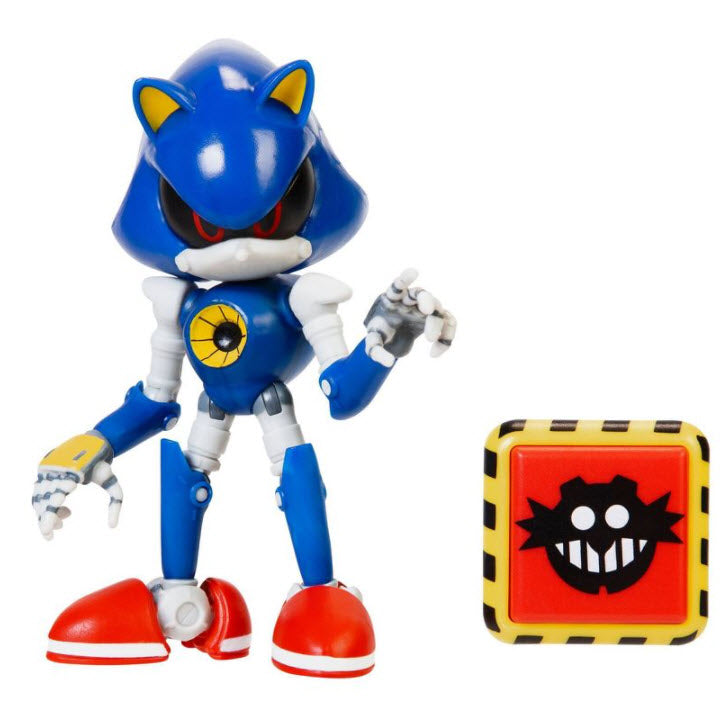 Sonic the Hedgehog Mecha Sonic 4 Inch Wave 5 Action Figure – Insert Coin  Toys