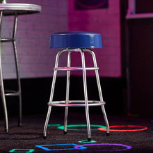 Load image into Gallery viewer, Quarter Arcades Bar Stool (Blue)