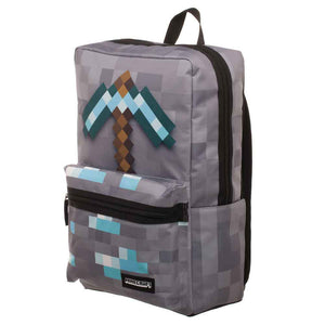 Minecraft Axe Patch Laptop Backpack