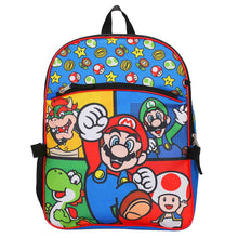 Load image into Gallery viewer, Super Mario 5 Piece Backpack Set