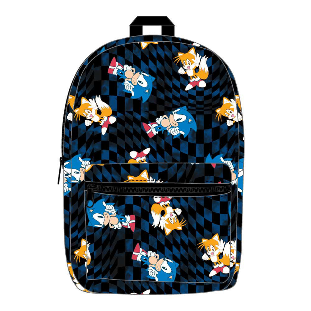 Sonic the Hedgehog AOP Sublimated Laptop Backpack