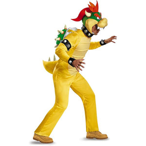 Super Mario Bowser Deluxe Adult Costume