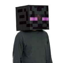 Load image into Gallery viewer, Minecraft Enderman Block Head Costume Roleplay Mask