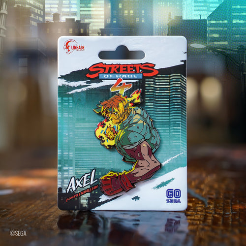 Streets of Rage 4 Axel Stone Luxury Enamel Pin