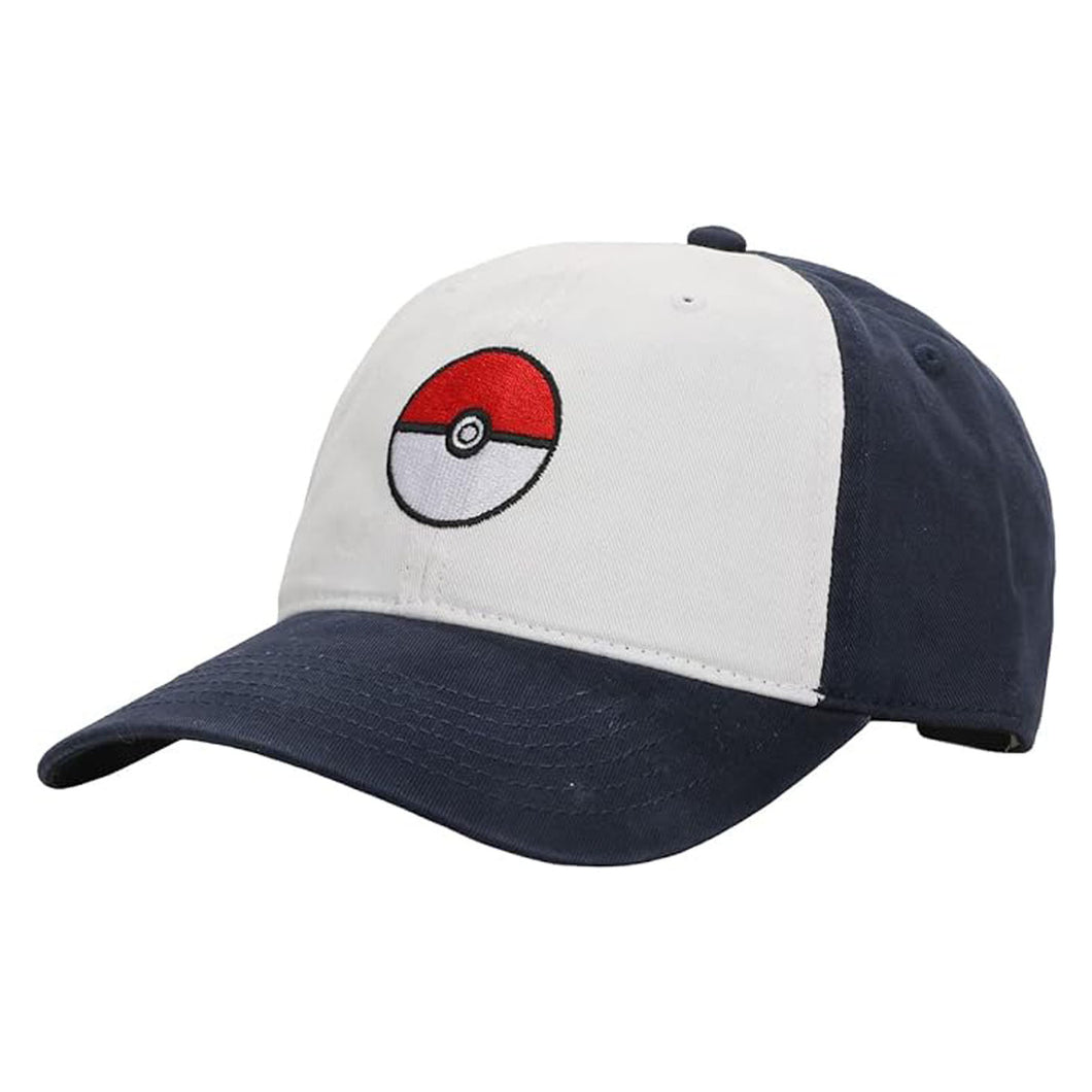 Pokémon Pokéball Adjustable Hat with Pre-Curved Bill