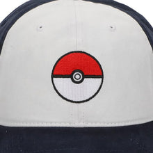 Load image into Gallery viewer, Pokémon Pokéball Adjustable Hat with Pre-Curved Bill