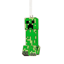 Load image into Gallery viewer, Minecraft Creeper Metal Ornament
