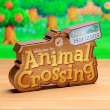 Load image into Gallery viewer, Animal Crossing New Horizons Logo Light Lamp