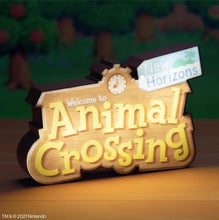 Load image into Gallery viewer, Animal Crossing New Horizons Logo Light Lamp