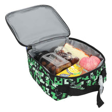 Load image into Gallery viewer, Minecraft Creeper Insulated Lunch Box