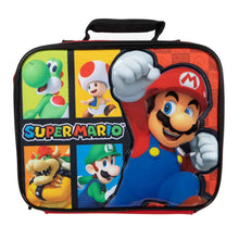 Load image into Gallery viewer, Super Mario Icons Insulated Lunch Box