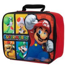 Load image into Gallery viewer, Super Mario Icons Insulated Lunch Box