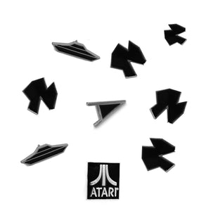 Asteroids Arcade Enamel Pin Set