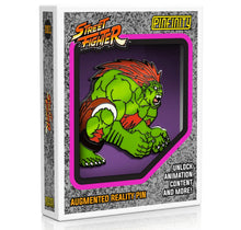 Load image into Gallery viewer, Street Fighter Blanka Augmented Reality Enamel Pin