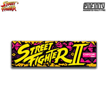 Load image into Gallery viewer, Street Fighter II Arcade Marquee Augmented Reality Enamel Pin