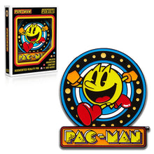 Load image into Gallery viewer, PAC-MAN Crest Augmented Reality Enamel Pin