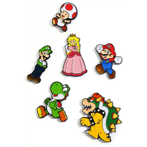 Super Mario Enamel Collector Pins Series 1 Blind Box