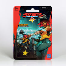 Load image into Gallery viewer, Streets of Rage 4 Cherry Hunter Side Scroller Enamel Pin Set