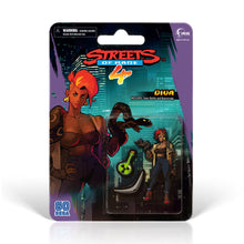 Load image into Gallery viewer, Streets of Rage 4 Diva Side Scroller Enamel Pin Set