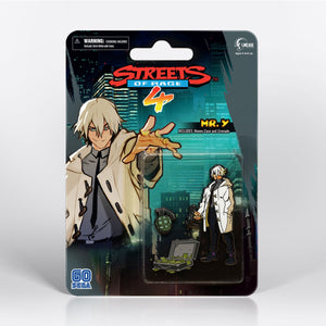 Streets of Rage 4 Mr. Y Side Scroller Enamel Pin Set