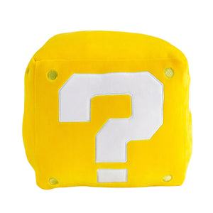 Club Mocchi Mocchi Super Mario Question Block Mega 15 Inch Plush