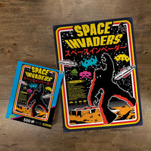 Load image into Gallery viewer, Space Invaders 500 Piece Puzzle