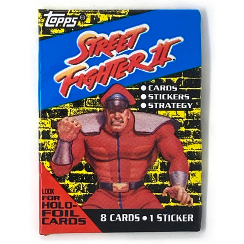 Street Fighter II Cards Stickers Holo-Foil Cards