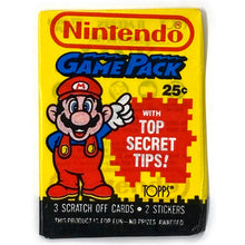Load image into Gallery viewer, Nintendo GamePacks Scratch-Off Game Cards Stickers