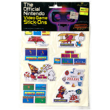 Load image into Gallery viewer, The Official Nintendo Video Game Stick-Ons (Stickers) Nintendo Entertainment System (NES)