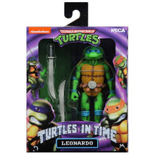 Load image into Gallery viewer, TMNT Turtles in Time Leonardo 7 Inch Series 1 Action Figure